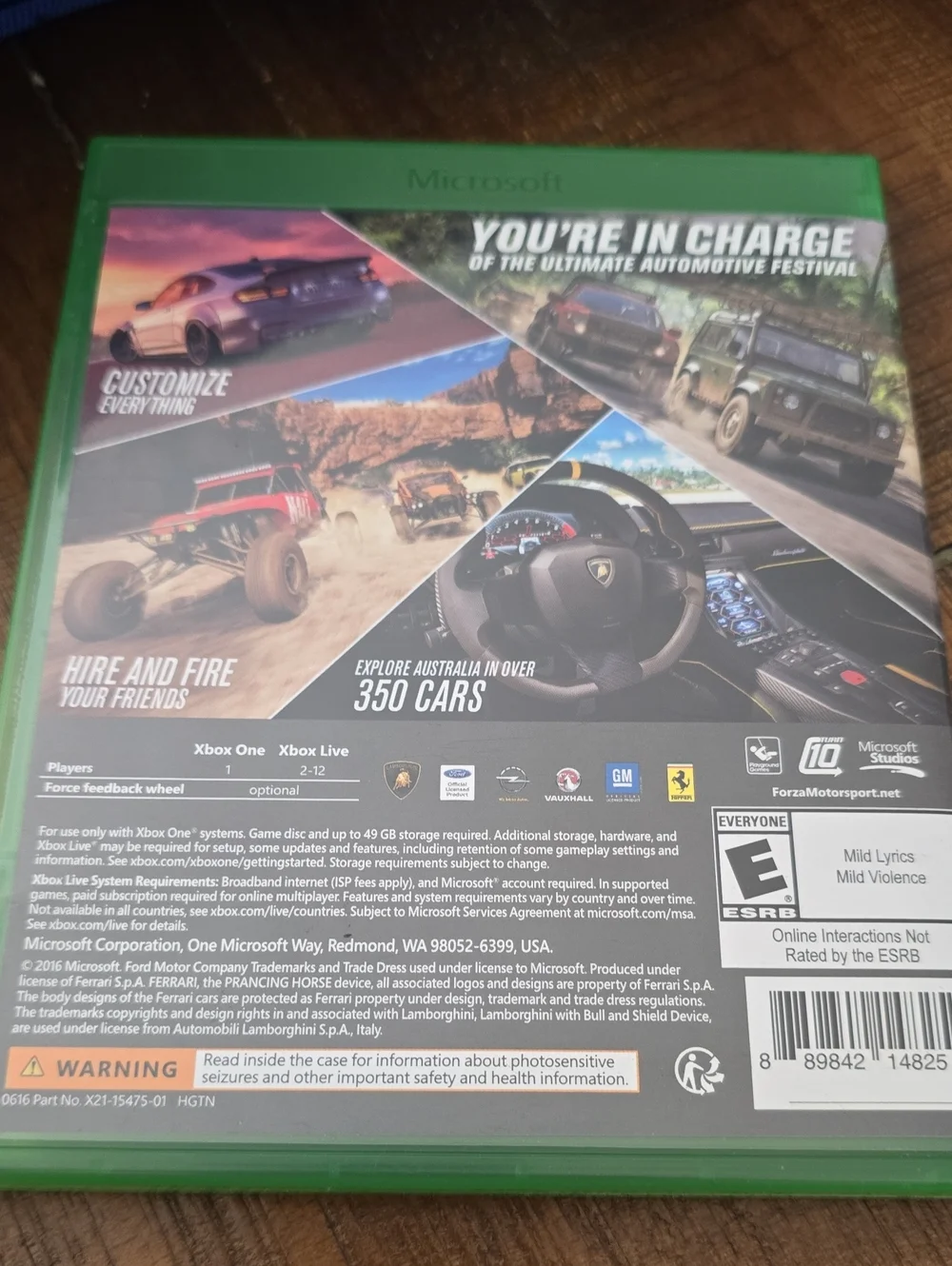 Forza Horizon 3 - Xbox One
